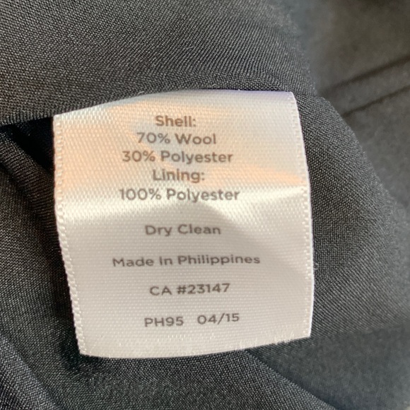 Talbots Black / White Skirt Size 12P NWT - Picture 4 of 4